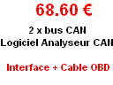 Interface USB-CAN Seule